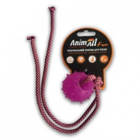 Animall ФАН 88172 Куля з канатом 4 см, фіолетовий