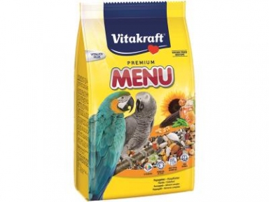 Vitakraft Premium MENU Корм для великих папуг Ара-меню 1kg