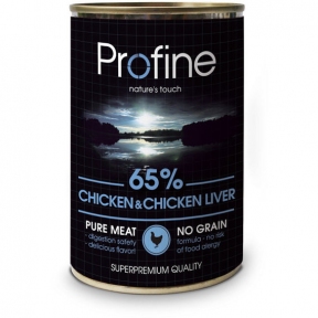 ProFine Chicken&Chicken Liver курка та печінка 400г