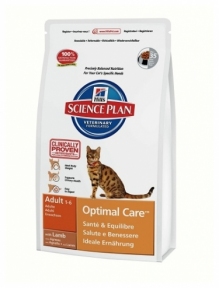 SP Hill's Optimal Care with Lamb Adult Feline 1,5kg
