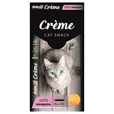 Animall Creme для котів зі смаком макрелі 6*15г