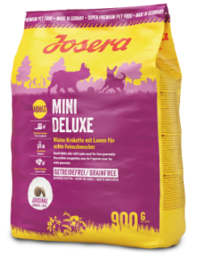 Josera Mini Deluxe Беззерновий корм для собак дрібних порід 900g (1шт)