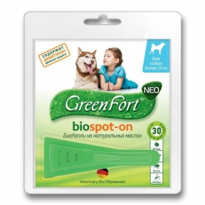GreenFort краплі від бліх для собак понад 25кг