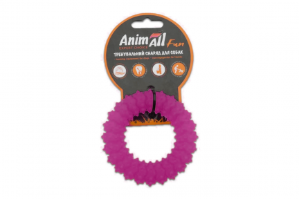 Animall ФАН 88164 Кільце з шипами 9см, фіолетове