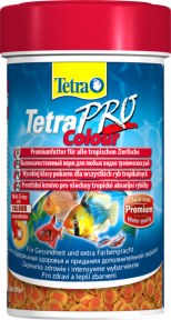 TetraPRO Colour повноцінний корм для фарбування в кріспах, 55g