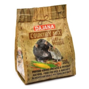 Dajana Country mix, корм для декоративних щурів, мишей, 500г