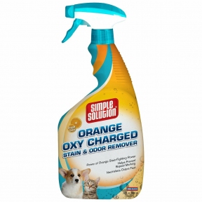Simple Solution Orange Oxy Charged Stain&Odor Remover засіб видалив запахи тварин, апельсин 945ml