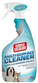 Simple Solution Multi-Surface Cleaner засіб видалив запахи тварин, з дерев'яних поверхонь 945ml