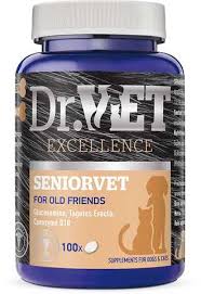 Dr. Vet SENIORVET (100таб/100г) вітамінно-мінеральна добавка для літніх собак та котів(1шт)