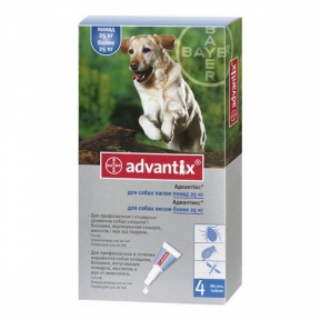 Advantix для собак вагою понад 25кг (1 шт)
