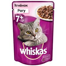 Whiskas 85g для кошенят рагу з ягнятком