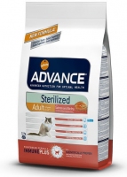 Advance Cat, Salmon Sensitive Sterilized, сухий корм для каструр. котів з почуттів. харч., 1,5 кг