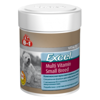8in1 Excel Multi Vitamin Small Breed Мультивитамины для собак мелких пород 70шт