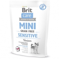 Brit Care GF Mini Sensitive для дорослих собак мініатюрних порід із чутливим травленням 0.4kg