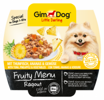 Gim Dog Frulty Menu LD паштет с тунцом, инжиром и ананасом 100г, 1+1 Акция