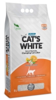 Cat'sWhite Natural наповнювач для туалету бентонітовий, 5л.