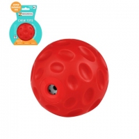 BronzeDog Іграшка для собак Chew Pitted Ball Toy, red 7см