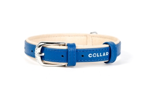 Collar Brilliance нашийник без прикрас синій 12мм/21-29см