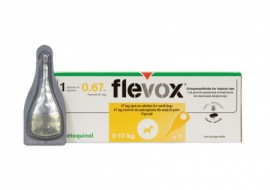 Flevox Спот-он 0,67 мл, краплі від бліх для собак 2-10 кг