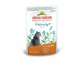 Almo Nature Holistic Functional Cat, пауч для профілактики сечокам'янки для котів з куркою, 70g