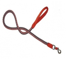 Croci Hiking Endurance, повідець для собак, плетений з фіксатором карабіна, червоний, нейлон, 1*120с