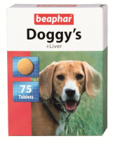 Beaphar Doggy's ливер 75шт (1 шт)