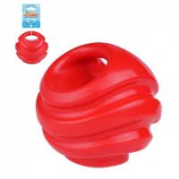 BronzeDog Игрушка для собак Strong Ball Toy, red,11см