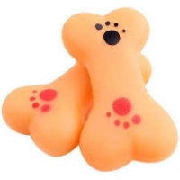 AquaWings, PetToy Кістка гумова для ласощів 8,5см