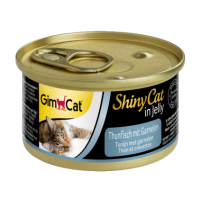 Gimpet ShinyCat ласощі для котів з тунцем та креветками 70г