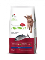 Natural Trainer Adult +1yers with tuna, сухий корм для дорослих котів з тунцем, 1,5 кг