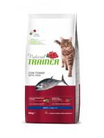  Natural Trainer Adult +1yers with tuna, сухий корм для дорослих котів з тунцем, 10кг