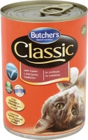 Butcher's Classic with Game Консервований корм для котів з дичиною 400g