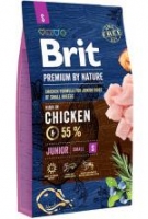 Brit Premium Dog Junior S Сухой корм для щенков мелких пород 8 kg