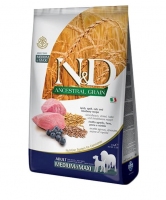 Farmina N&D Low Grain lamb blueberry adult medium&maxi 12kg
