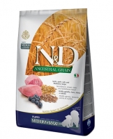 Farmina N&D Low Grain lamb blueberry puppy medium&maxi 12kg
