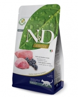 Farmina N&D Cat Grain Fre lamb blueberry adult 300g