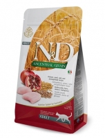 Farmina N&D Cat Low Grain chicken&pomegranate adult 300gr