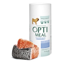 OptiMeal гіпоалергенний сухий корм для собак середніх порід 650г