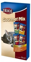 Trixie Premio Gourmet Mix (печінка/салямі/солод/сир) 12x2 48g (1 шт)