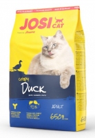 Josera JosiCat Crispy Duck сухий корм з качкою для котів 650g