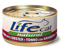 LifeCat Тунець із омарами 70g