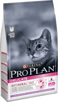ProPlan Delicate Сухий корм для вибагливих котів з чутливим травленням Індичка 10 kg