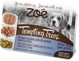 ZOE Tempting Trios д/собак курица 100г
