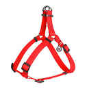 Collar WAUDOG Waterproof шлей водостійкий, метал. фурнітура (ш - 15мм, дл - 30-39см), червона
