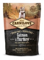 Carnilove Salmon&Turkey Large Breed Puppy сухий корм для цуценят великих порід 1.5kg