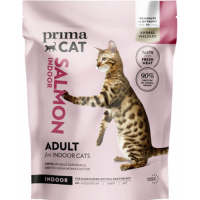 PrimaCat Indor Adult Корм для дорослих кішок з лососем 400 g