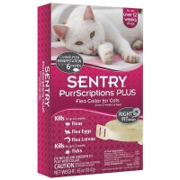 Sentry PurrScriptions Plus ошейник от блох и клещей для кошек 32 см