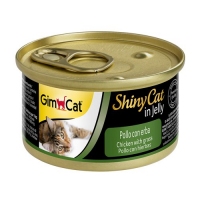GimCat Shiny Cat курка та трава 70гр