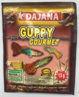 Dajana Guppy Gourmet 13g Комплексный хлопьеобразный корм для рыбок