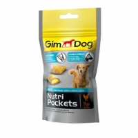 Gimdog Nutri Pockets з куркою та глюкозаміном 45г